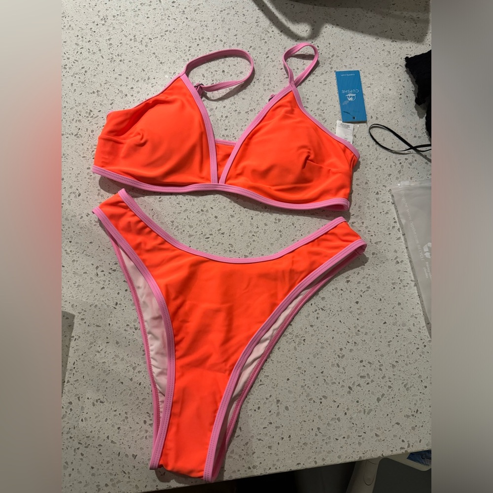 NWT neon bikini